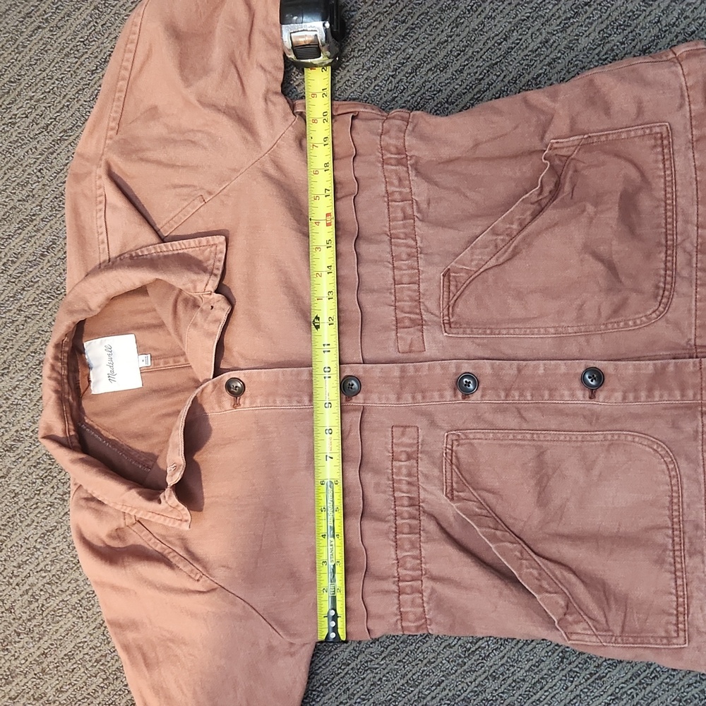 Madewell Ashgrove Chore Jacket Size Medium - Picture 8 of 16